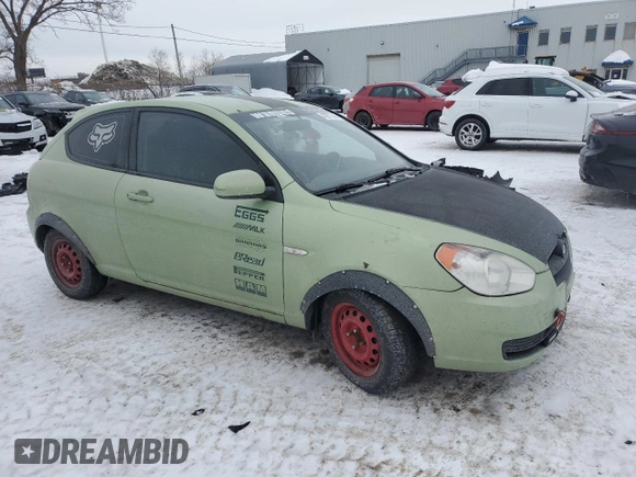 2010 Hyundai Accent L with VIN KMHCN3BC2AU166579, listed as a Copart auction lot 45977305 with 326,884 mi miles and Salvage Title. Bid and sale history available at carsss.com. Image 4.