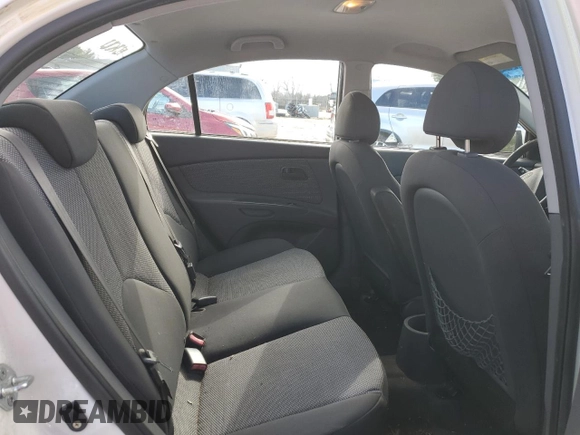 2009 Kia Rio LX with VIN KNADE223396477003, listed as a Copart auction lot 44943675 with 174,791 mi miles and Salvage Title. Bid and sale history available at carsss.com. Image 10.