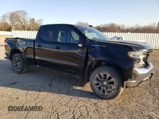 2020 Chevrolet Silverado 1500 LT with VIN 1GCRYDED3LZ135203, listed as a Copart auction lot 48203185 with 50,589 mi miles and Salvage Title. Bid and sale history available at carsss.com. Image 4.
