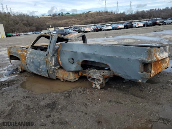 1984 Chevrolet Pickup with VIN 2GCDC14H2E1212960, listed as a Copart auction lot 48956945 with 0 mi miles and Salvage Title. Bid and sale history available at carsss.com. Image 2.