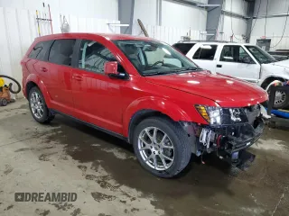 2019 Dodge Journey GT with VIN 3C4PDDEG6KT784450, listed as a Copart auction lot 55505705 with 109,379 mi miles and Salvage title. Bid and sale history available at DreamBid. Image 4.