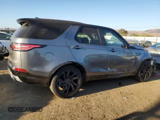 2017 Land Rover Discovery HSE Luxury with VIN SALRHBBV0HA023328, listed as a Copart auction lot 76564334 with 56,693 mi miles and Salvage Title. Bid and sale history available at carsss.com. Image 3.