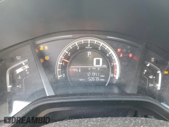 2017 Honda CR-V LX with VIN 2HKRW6H34HH224166, listed as a Copart auction lot 48335905 with 121,941 mi miles and Salvage Title. Bid and sale history available at DreamBid. Image 9.