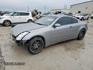 2003 Infiniti G35 Coupe w/Leather with VIN JNKCV54E03M226343, listed as a Copart auction lot 51109175 with 127,772 mi miles and Salvage Title. Bid and sale history available at carsss.com. Image 1.
