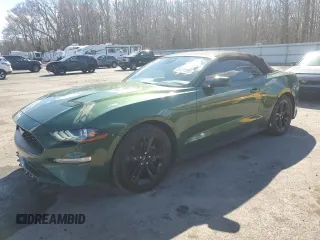 2022 Ford Mustang EcoBoost with VIN 1FATP8UH0N5129315, listed as a Copart auction lot 47427235 with 51,338 mi miles and Non Repairable. Bid and sale history available at carsss.com. Image 1.