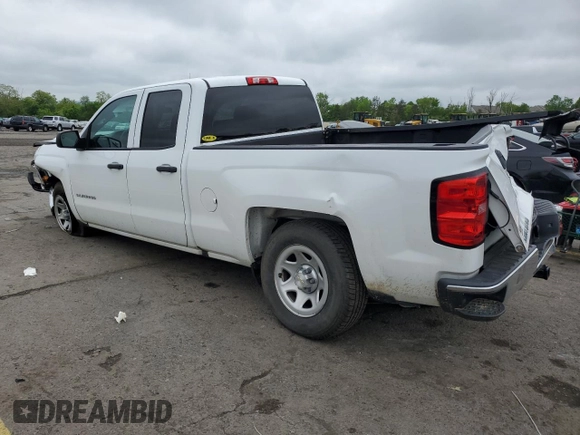 2018 Chevrolet Silverado 1500 Work Truck with VIN 1GCRCNEC3JZ296319, listed as a Copart auction lot 54670294 with 124,776 mi miles and Salvage Title. Bid and sale history available at carsss.com. Image 2.