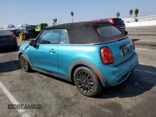 2018 MINI Convertible Cooper S with VIN WMWWG9C5XJ3C82701, listed as a Copart auction lot 76080984 with 50,655 mi miles and Salvage Title. Bid and sale history available at carsss.com. Image 2.