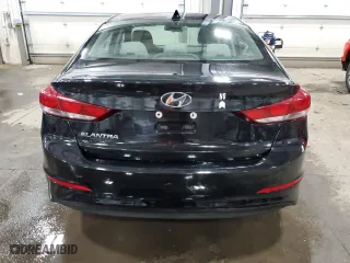 2018 Hyundai Elantra SEL with VIN 5NPD84LFXJH360267, listed as a Copart auction lot 46429455 with 110,363 mi miles and Salvage Title. Bid and sale history available at carsss.com. Image 6.