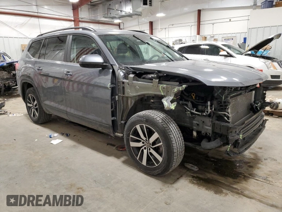 2022 Volkswagen Atlas SE z VIN 1V2LP2CA2NC559210, wystawiony jako Copart lot #44825045 z przebiegiem 43 511 mil mil oraz Szkoda całkowita • Salvage title. Historia ofert i sprzedaży dostępna na DreamBid. Obrazek 4.