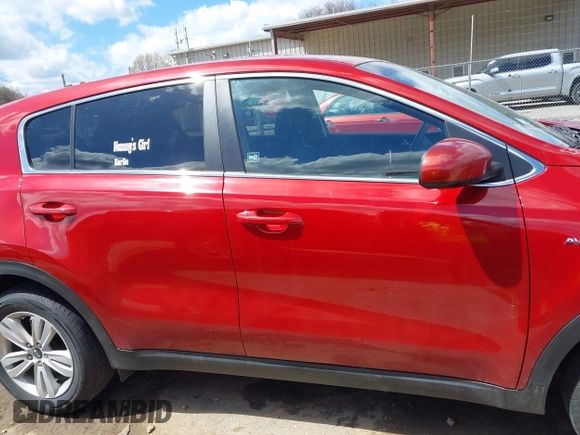 2017 Kia Sportage LX with VIN KNDPMCAC4H7229930, listed as a IAAI auction lot 42011160 with 96,082 mi miles and . Bid and sale history available at carsss.com. Image 13.