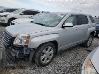 2017 GMC Terrain SLE with VIN 2GKALMEK4H6218611, listed as a Copart auction lot 50350685 with 82,955 mi miles and Salvage Title. Bid and sale history available at carsss.com. Image 1.