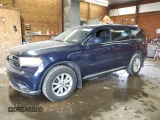 2015 Dodge Durango SXT with VIN 1C4RDJAG9FC114471, listed as a Copart auction lot 61121725 with 83,433 mi miles and Salvage title. Bid and sale history available at DreamBid. Image 1.