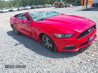 2017 Ford Mustang EcoBoost Premium with VIN 1FATP8UH0H5254626, listed as a IAAI auction lot 42001980 with 106,416 mi miles. Bid and sale history available at carsss.com. Image 1.