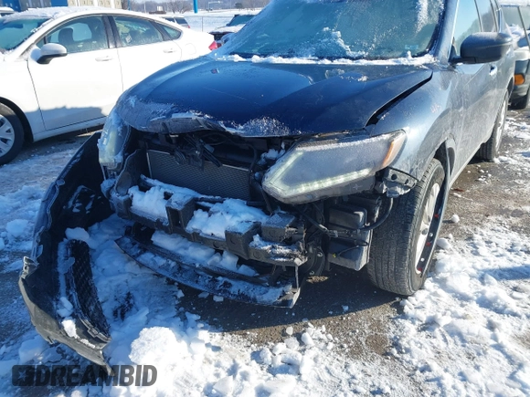 2016 Nissan Rogue S with VIN KNMAT2MT4GP651385, listed as a IAAI auction lot 41260834 with 120,932 mi miles and . Bid and sale history available at DreamBid. Image 6.