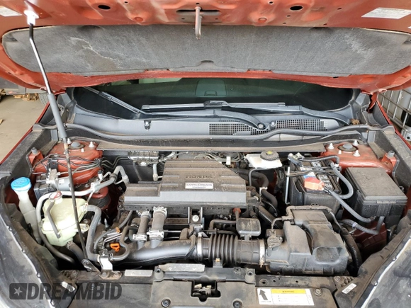 2017 Honda CR-V EX-L with VIN 2HKRW1H81HH509356, listed as a Copart auction lot 49499675 with 40,771 mi miles and Salvage Title. Bid and sale history available at carsss.com. Image 12.