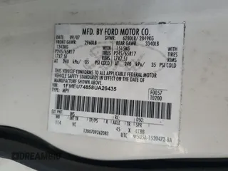 2008 Ford Explorer Eddie Bauer with VIN 1FMEU74858UA26435, listed as a Copart auction lot 62370115 with 176,779 mi miles and Salvage title. Bid and sale history available at DreamBid. Image 13.