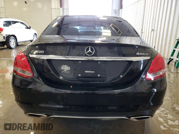 2016 Mercedes-Benz C 300 Luxury with VIN 55SWF4KB0GU104416, listed as a Copart auction lot 44565605 with 82,164 mi miles and Non Repairable. Bid and sale history available at carsss.com. Image 6.