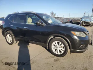 2015 Nissan Rogue S with VIN 5N1AT2ML4FC760222, listed as a Copart auction lot 88156365 with 137,524 mi miles and Clean Title. Bid and sale history available at DreamBid. Image 4.