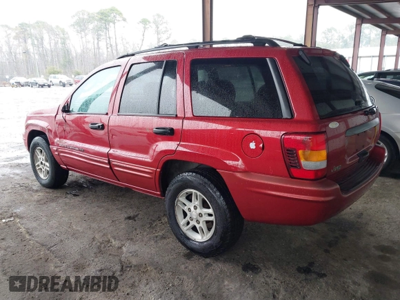 2004 Jeep Grand Cherokee z VIN 1J8GX48SX4C329289, wystawiony jako IAAI lot #41631610 z przebiegiem 212 362 mil mil oraz . Historia ofert i sprzedaży dostępna na DreamBid. Obrazek 3.