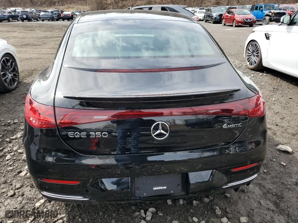 2024 Mercedes-Benz EQE with VIN W1KEG1CB0RF045881, listed as a Copart auction lot 51934075 with 1,366 mi miles and Salvage Title. Bid and sale history available at carsss.com. Image 6.