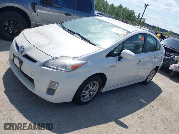 2010 Toyota Prius II with VIN JTDKN3DU3A0008118, listed as a IAAI auction lot 42164958 with 192,188 mi miles and . Bid and sale history available at DreamBid. Image 2.