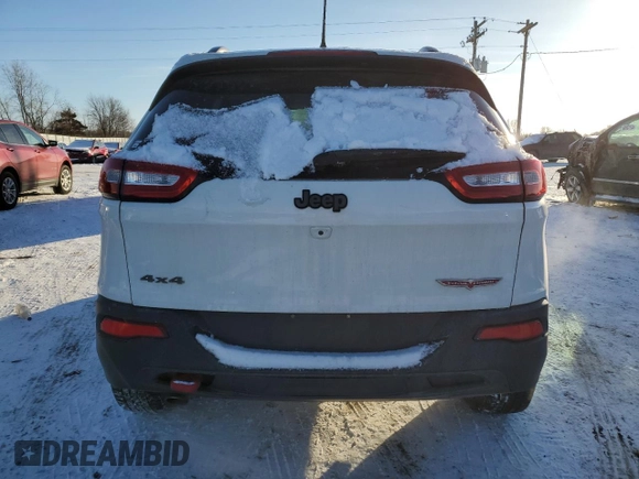 2017 Jeep Cherokee Trailhawk L Plus with VIN 1C4PJMBB1HW510027, listed as a Copart auction lot 82337424 with 144,044 mi miles and Clean Title. Bid and sale history available at carsss.com. Image 6.