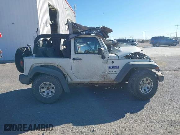 2010 Jeep Wrangler Mountain with VIN 1J4AA2D14AL173286, listed as a IAAI auction lot 41661821 with Not Provided miles and . Bid and sale history available at carsss.com. Image 13.