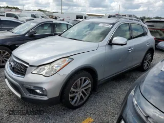 2017 Infiniti QX50 with VIN JN1BJ0RP5HM385181, listed as a Copart auction lot 73854854 with 0 mi miles and Salvage Title. Bid and sale history available at carsss.com. Image 1.