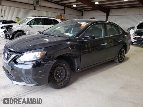 2016 Nissan Sentra S with VIN 3N1AB7AP0GL680291, listed as a Copart auction lot 49572135 with 50,626 mi miles and Salvage Title. Bid and sale history available at carsss.com. Image 1.
