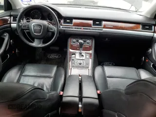 2008 Audi A8 L 4.2L with VIN WAUMV94E38N008960, listed as a Copart auction lot 71106524 with 0 mi miles and Salvage Title. Bid and sale history available at carsss.com. Image 8.