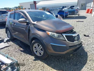 2011 Kia Sportage with VIN KNDPB3A21B7070496, listed as a IAAI auction lot 41884221 with 145,000 mi miles and . Bid and sale history available at DreamBid. Image 1.