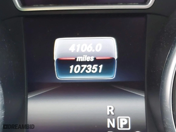 2016 Mercedes-Benz GLA with VIN WDCTG4EB9GJ200741, listed as a IAAI auction lot 41801864 with 107,351 mi miles. Bid and sale history available at carsss.com. Image 15.