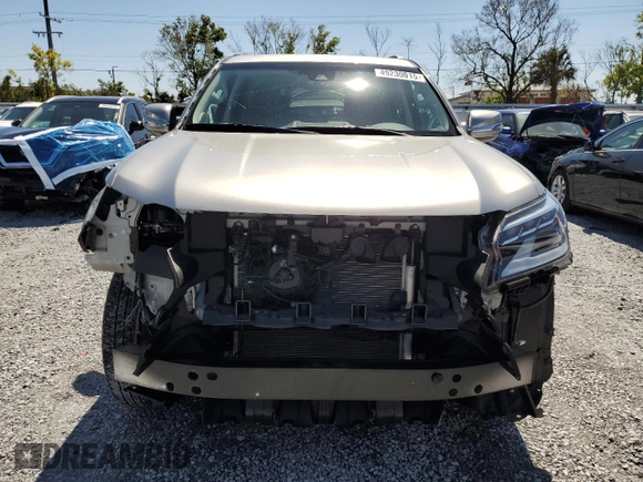 2023 Lexus GX with VIN JTJAM7BX0P5368300, listed as a Copart auction lot 49230015 with 17,953 mi miles and Salvage Title. Bid and sale history available at carsss.com. Image 5.