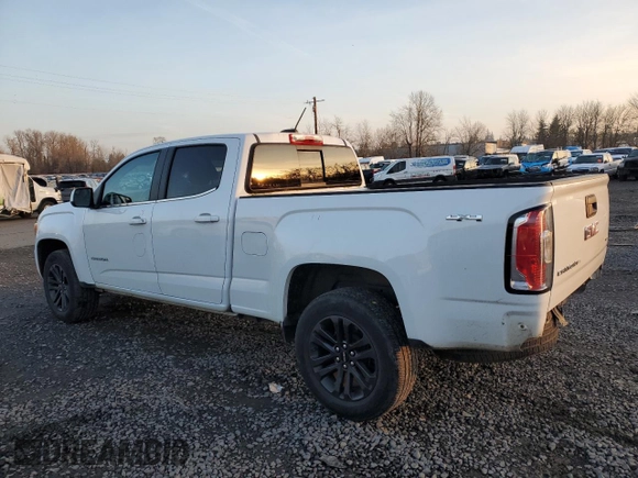 2019 GMC Canyon 4WD SLE with VIN 1GTG6CEN0K1293351, listed as a Copart auction lot 88470035 with 49,469 mi miles and Salvage Title. Bid and sale history available at carsss.com. Image 2.