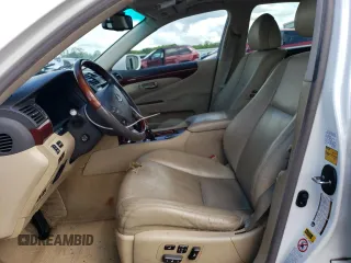 2007 Lexus LS 460 z VIN JTHBL46F775046147, wystawiony jako Copart lot #54709945 z przebiegiem 144 997 mil mil oraz Szkoda całkowita • Salvage title. Historia ofert i sprzedaży dostępna na DreamBid. Obrazek 7.