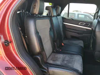 2017 Ford Explorer XLT with VIN 1FM5K7D83HGB66469, listed as a Copart auction lot 55516724 with 169,584 mi miles and Salvage Title. Bid and sale history available at DreamBid. Image 10.
