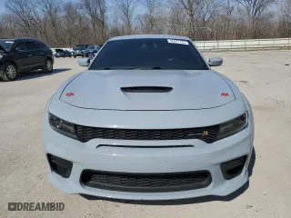 2020 Dodge Charger Scat Pack with VIN 2C3CDXGJ2LH232208, listed as a Copart auction lot 48927195 with 52,759 mi miles and Salvage Title. Bid and sale history available at carsss.com. Image 5.