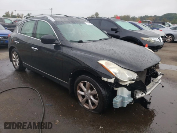 2010 Infiniti EX Journey with VIN JN1AJ0HR6AM757969, listed as a Copart auction lot 73032864 with 122,369 mi miles and Salvage Title. Bid and sale history available at DreamBid. Image 4.