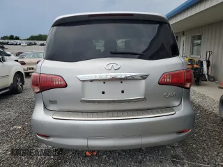 2011 Infiniti QX56 8-passenger with VIN JN8AZ2NC9B9301975, listed as a Copart auction lot 62284234 with 194,441 mi miles and Salvage Title. Bid and sale history available at carsss.com. Image 6.