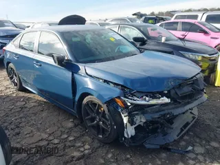 2025 Honda Civic Sport with VIN 2HGFE2F54SH506800, listed as a IAAI auction lot 41598346 with 7,052 mi miles and . Bid and sale history available at DreamBid. Image 1.