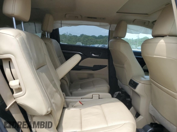 2014 Toyota Highlander Limited with VIN 5TDDCRFH7ES006618, listed as a Copart auction lot 59916665 with 56,290 mi miles and Salvage title. Bid and sale history available at DreamBid. Image 11.