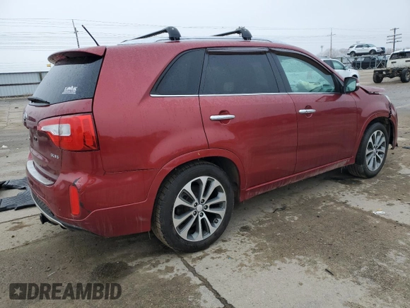 2015 Kia Sorento SX Limited with VIN 5XYKW4A74FG613512, listed as a Copart auction lot 83463954 with 123,529 mi miles and Salvage Title. Bid and sale history available at carsss.com. Image 3.
