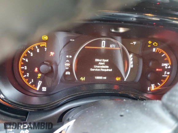 2023 Dodge Durango GT Premium with VIN 1C4RDHDG3PC551923, listed as a Copart auction lot 68006334 with 18,693 mi miles and Salvage title. Bid and sale history available at DreamBid. Image 9.