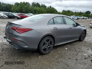 2022 Mercedes-Benz CLA 250 with VIN W1K5J4HB7NN263909, listed as a Copart auction lot 66138673 with 46,408 mi miles and . Bid and sale history available at DreamBid. Image 3.