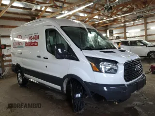 2015 Ford Transit Cargo with VIN 1FTNR1CM5FKA52415, listed as a Copart auction lot 89204035 with 169,656 mi miles and Salvage Title. Bid and sale history available at carsss.com. Image 4.