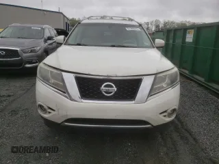 2013 Nissan Pathfinder Platinum z VIN 5N1AR2MM0DC613190, wystawiony jako Copart lot #51252275 z przebiegiem 184 254 mil mil oraz Szkoda całkowita • Salvage title. Historia ofert i sprzedaży dostępna na DreamBid. Obrazek 5.