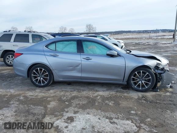 2016 Acura TLX V6 Advance with VIN 19UUB3F77GA002996, listed as a IAAI auction lot 41306941 with 12 mi miles. Bid and sale history available at carsss.com. Image 12.