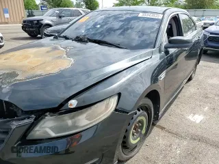 2010 Ford Taurus SHO with VIN 1FAHP2KT5AG105410, listed as a Copart auction lot 55343835 with Not provided miles and Salvage title. Bid and sale history available at DreamBid. Image 13.