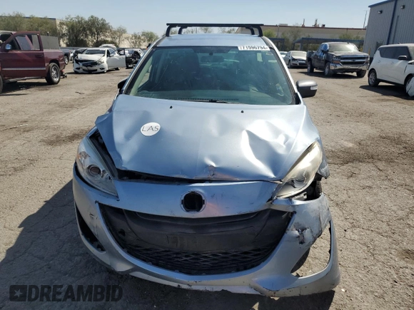 2012 Mazda 5 Sport with VIN JM1CW2BL2C0143227, listed as a Copart auction lot 71596794 with 231,473 mi miles and Salvage Title. Bid and sale history available at DreamBid. Image 5.