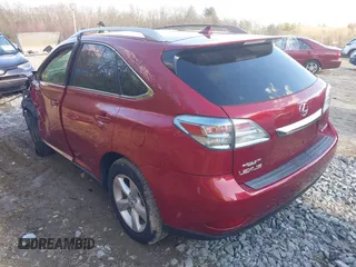 2010 Lexus RX 350 with VIN 2T2BK1BA4AC063877, listed as a IAAI auction lot 41904728 with 109,715 mi miles and . Bid and sale history available at DreamBid. Image 3.